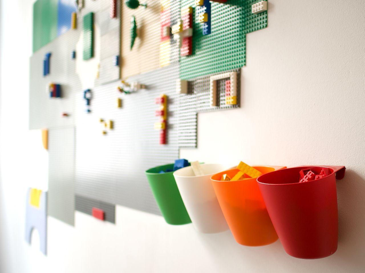 Legowand im Kreativraum Play