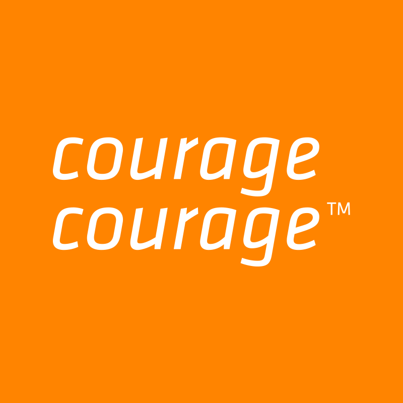 Courage Courage Team-Events Logo