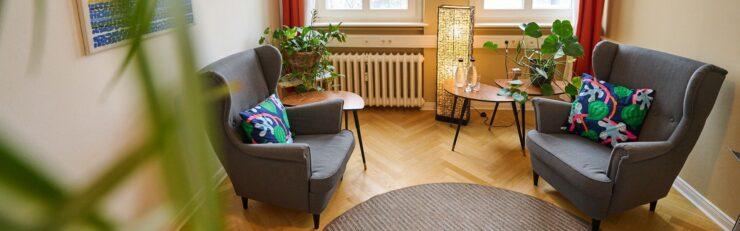 Therapieraum Coachingraum Alma bei Meeet in Berlin Charlottenburg Wilmersdorf am Olivaer Platz